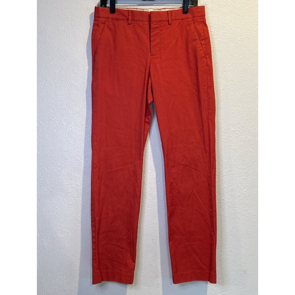 Express Photographer Men’s 29/32 Red Salmon Slack Dress Pants